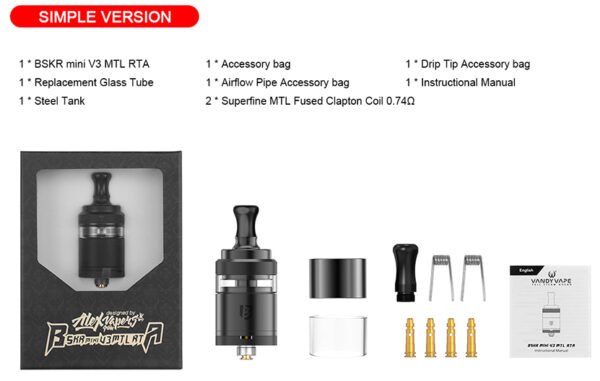 BSKR Mini V3 RTA Tank