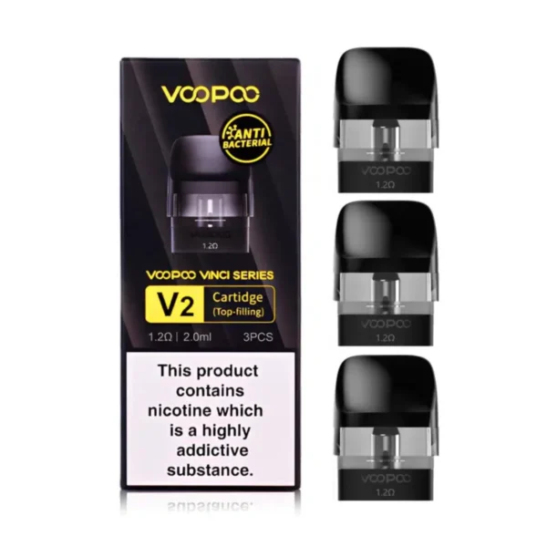 Voopoo Vinci V2 Cartridge (0.8Ω) - Image 2